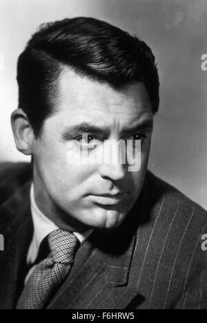 1946, il titolo del film: famigerato, Direttore: Alfred Hitchcock, Studio: RKO, nella foto: Cary Grant. (Credito Immagine: SNAP) Foto Stock