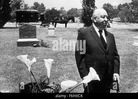 1976, il titolo del film: appezzamento di famiglia, Direttore: Alfred Hitchcock, Studio: universale. (Credito Immagine: SNAP) Foto Stock