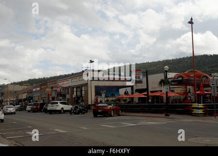 Williams Arizona Street View USA Foto Stock