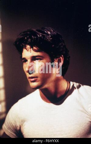 1978, il titolo del film: BLOODBROTHERS, REGISTA: ROBERT MULLIGAN, Studio: WARNER, nella foto: Richard Gere. (Credito Immagine: SNAP) Foto Stock