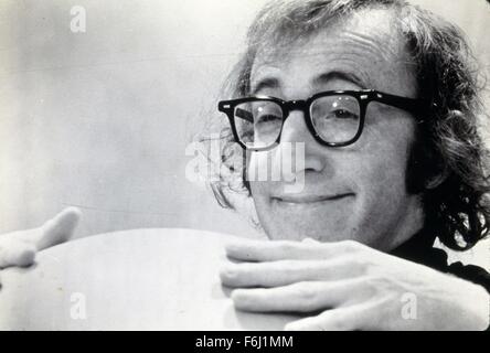 1973, il titolo del film: traversina, Direttore: WOODY ALLEN, Studio: UA. (Credito Immagine: SNAP) Foto Stock