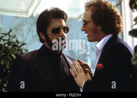 1993, il titolo del film: Carlito's Way, Regia: Brian De Palma, studio UNIV, nella foto: Brian De Palma, AL PACINO. (Credito Immagine: SNAP) Foto Stock