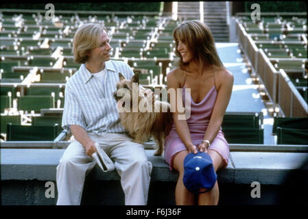 Set 07, 2002; Hollywood, CA, Stati Uniti d'America; l'attore David Spade come Dylan e Sophie Marceau come Lila in "perso e trovato' diretto da JEFF POLLACK.. (Credito Immagine: ) Foto Stock