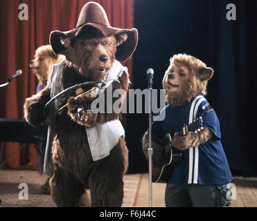 Dic 08, 2002; Hollywood, CA, Stati Uniti d'America; STEPHEN ROOT come la voce di Zeb Zoober e Haley Joel Osment come la voce di Beary Barrington nella famiglia, musical comedy ''Il Paese porta'' diretto da Peter Hastings. Foto Stock