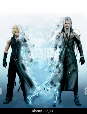 Data di rilascio: Aprile 25, 2006. Il titolo del filmato: Final Fantasy VII: Advent Children. STUDIO: Square USA. Trama: un ex mercenario viene forzata fuori di isolamento quando tre misteriosi uomini rapire e fare il lavaggio del cervello della città i bambini affetti da Geostigma la malattia. Nella foto: . Foto Stock