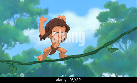 Data di rilascio: giugno 14, 2005. Il titolo del filmato: Tarzan II. STUDIO: Walt Disney Pictures. Trama: la favola di Tarzan's disavventure come un ragazzo come egli cerca la sua vera identità e il significato della famiglia. Nella foto: . Foto Stock