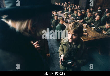 Jul 05, 2005; Hollywood, CA, Stati Uniti d'America; immagine dal direttore di Roman Polanski il dramma familiare "Oliver Twist" interpretato da BARNEY CLARK come Oliver Twist. Credito: Foto di Sony Pictures Entertainment. (Ca) Copyright 2005 per gentile concessione di Sony Pictures Foto Stock