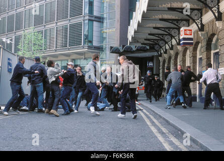 Data di rilascio: Marzo 12, 2005. Il titolo del filmato: Green Street Hooligans. STUDIO: Baker Street. Trama: un indebitamente espulsa Harvard undergrad si sposta a Londra dove è stato introdotto per la violenta underworld di teppismo in occasione delle partite di calcio. Nella foto: . Foto Stock