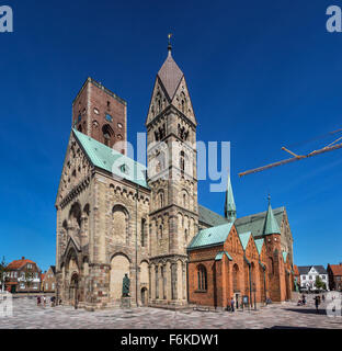 Nostra Signora Maria nella Cattedrale di Ribe, Jutland meridionale, Danimarca Foto Stock