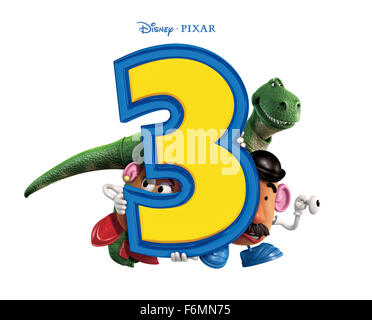 Data di rilascio: giugno 18, 2010 il titolo del filmato: Toy Story 3 STUDIO: Disney Pixar direttore: Lee Unkrich trama: Woody, Buzz e il resto di loro toy-box amici sono oggetto di dumping in un giorno-centro di cura dopo il loro proprietario, Andy, parta per il college nella foto: Poster (credito Immagine: c Disney Pixar/Entertainment Immagini) Foto Stock