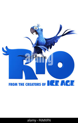 Data di rilascio: Aprile 12, 2011 il titolo del filmato: Rio STUDIO: Twentieth Century Fox Animation direttore: Carlos Saldanha Trama: quando il blu, un macaw addomesticato dalla piccola cittadina di Minnesota, incontra il fieramente indipendenti gioiello, egli prende il largo in un'avventura a Rio de Janeiro con questo uccello dei suoi sogni nella foto: Jesse Eisenberg voci Blu (credito Immagine: c Twentieth Century Fox Animation/Entertainment Immagini) Foto Stock