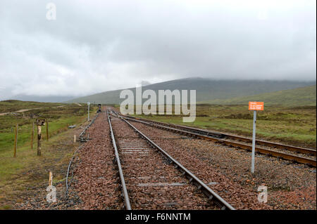 Stazione Corrour, la UKs più remota stazione ferroviaria Foto Stock