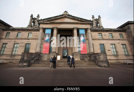 Una vista generale scozzese della Galleria di Arte Moderna di Edimburgo Foto Stock