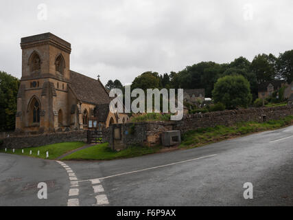 San Barnaba Chiesa, Snowshill, Gloucestershire, UK -2 Foto Stock