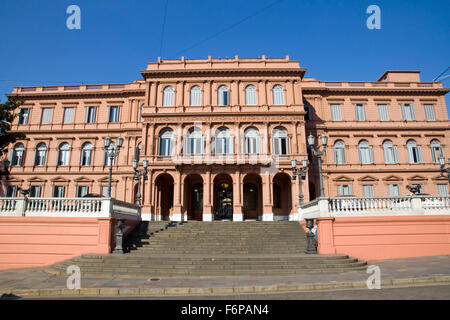 Alla Casa Rosada di Buenos Aires, Argentina Foto Stock