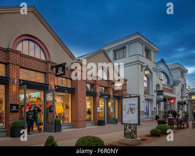 Ingolstadt Village, Factory Outlet, Ingolstadt, Baviera, Germania, Europa Foto Stock