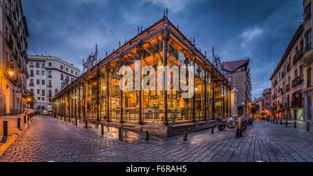 San Miguel Mercato, Madrid, Spagna Foto Stock