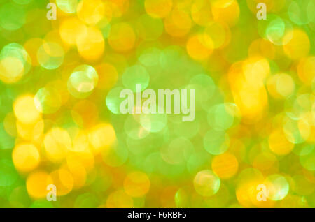 Holiday sfocata sullo sfondo delle luci Foto Stock