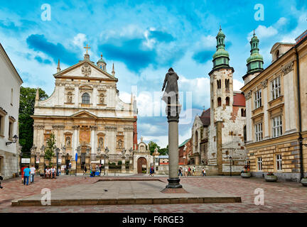 Santi Pietro e Paolo Chiesa, Cracow Polonia Foto Stock