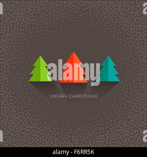 Vector albero di Natale Illustrazione Vettoriale