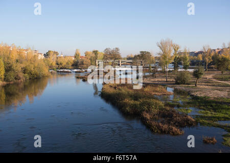 La città di Salamanca in Spagna nord-occidentale, capitale della provincia di Salamanca, Patrimonio Mondiale dell UNESCO Foto Stock