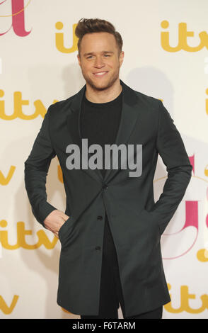 Londra, Regno Unito. Xix Nov, 2015. Olly Murs assiste il gala di ITV al London Palladium. Credito: Ferdaus Shamim/ZUMA filo/Alamy Live News Foto Stock