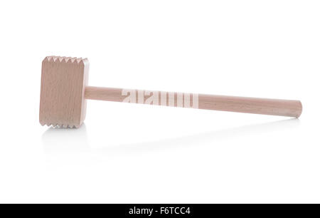 Per le carni di un mazzuolo di legno. Foto Stock
