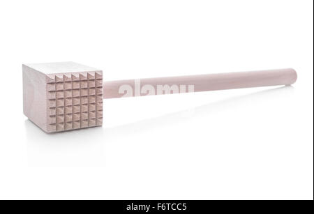 Per le carni di un mazzuolo di legno. Foto Stock