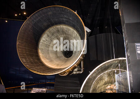 Grande motore a razzo Foto Stock
