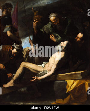 Jusepe de Ribera - Il martirio di sant'Andrea Foto Stock