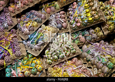 Vetrina con decorazioni di Pasqua, Salisburgo, Austria Foto Stock