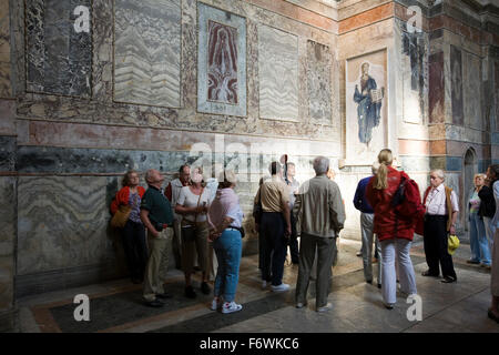 Tra i meno visitato di Istanbul le attrazioni culturali della città è la superba del VI secolo la Chiesa di Chora, ora un museo. Foto Stock