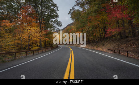 Caduta di immagini da Minnewaska stato parco NY Foto Stock