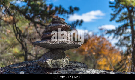 Caduta di immagini da Minnewaska stato parco NY Foto Stock