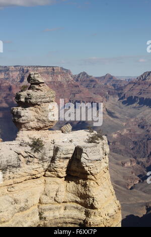 Duck Rock Parco Nazionale del Grand Canyon Arizona USA Foto Stock