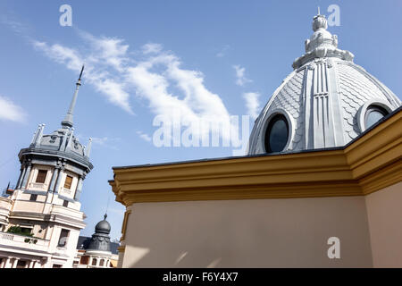 Madrid Spagna,Chamberi­ ispanica,Plaza Alonzo Martinez,Innside Madrid Genova,hotel,cupola,Spain150704087 Foto Stock