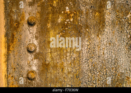 Altamente dettagliate grunge sfondo arrugginito Foto Stock