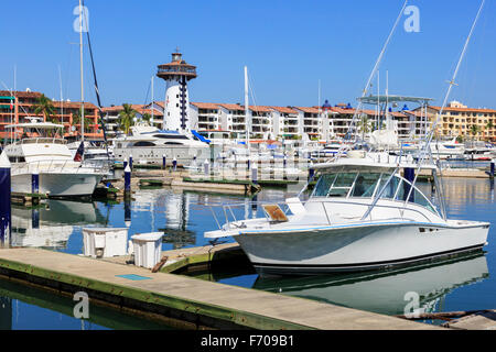 Marina di Puerto Vallarta, Messico Foto Stock