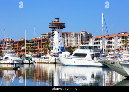 Marina di Puerto Vallarta, Messico Foto Stock