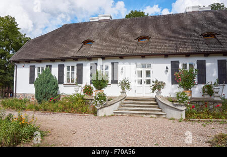 Manor House nel Museo della Campagna Mazovian in Sierpc, Polonia. Foto Stock