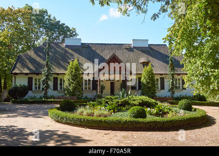 Manor House nel Museo della Campagna Mazovian in Sierpc, Polonia. Foto Stock