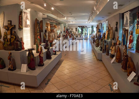 Il Museo della Campagna Mazovian in Sierpc, Polonia. Raccolta di musica folk di sculture in legno. Foto Stock