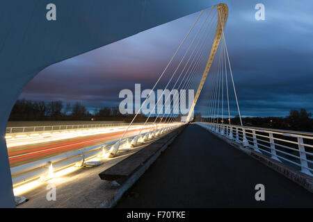 Ponte di Europa, Orleans, Loiret (45) FRANCIA Foto Stock