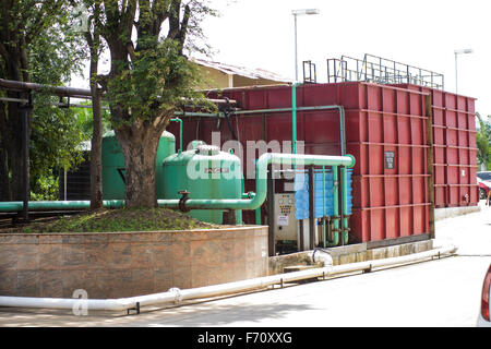 Acqua trattata serbatoio, sikandarabad, Hyderabad, Andhra Pradesh, India, Asia Foto Stock