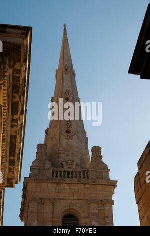 San Paolo Pro-Cathedral a La Valletta, capitale di Malta, è stato costruito dal 1839 al 1844. Foto Stock