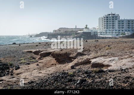 Costa rocciosa di Tenerife. Isole Canarie. Spagna Foto Stock