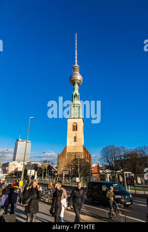 Le scene della città di Berlino in Germania Foto Stock