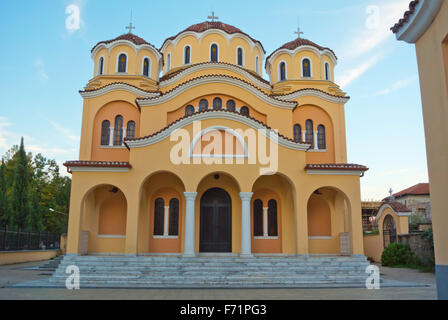 Natività di Cristo Cattedrale Ortodossa, Scutari, northwestern Albania Foto Stock