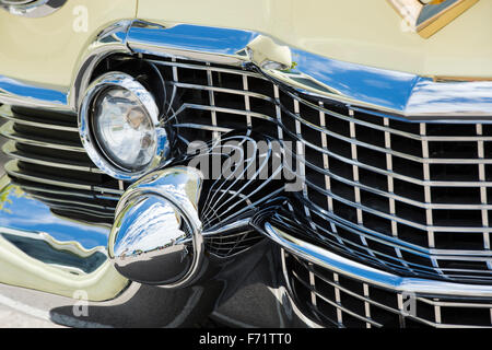 1954 Cadillac Eldorado convertibile dettaglio auto Foto Stock