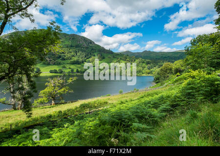 Paesaggio di Rydal acqua nel distretto del lago. Foto Stock